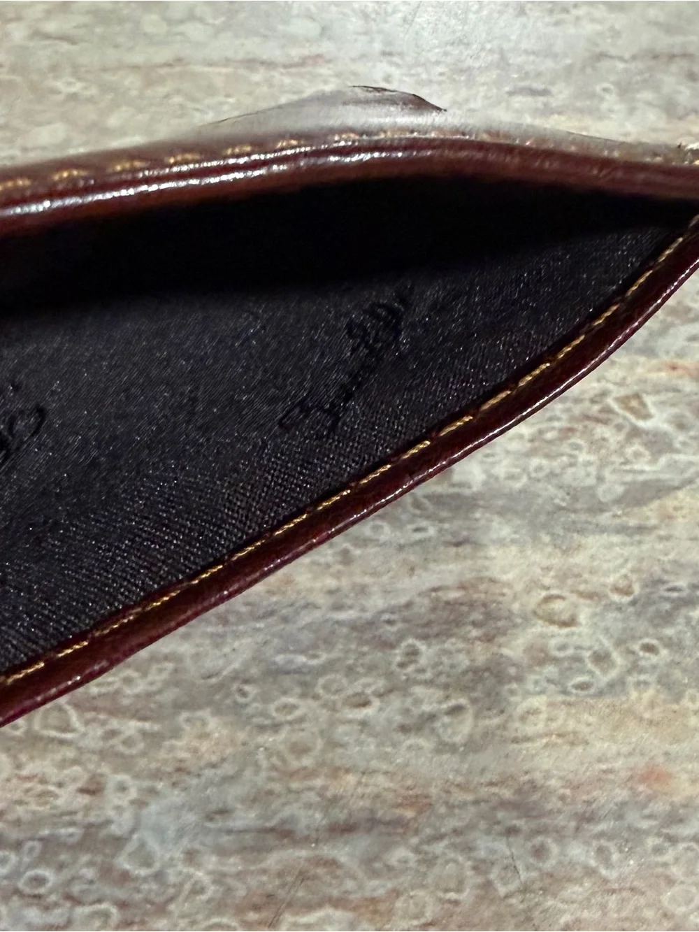 Tasso Elba Men’s Brown Leather Card Wallet